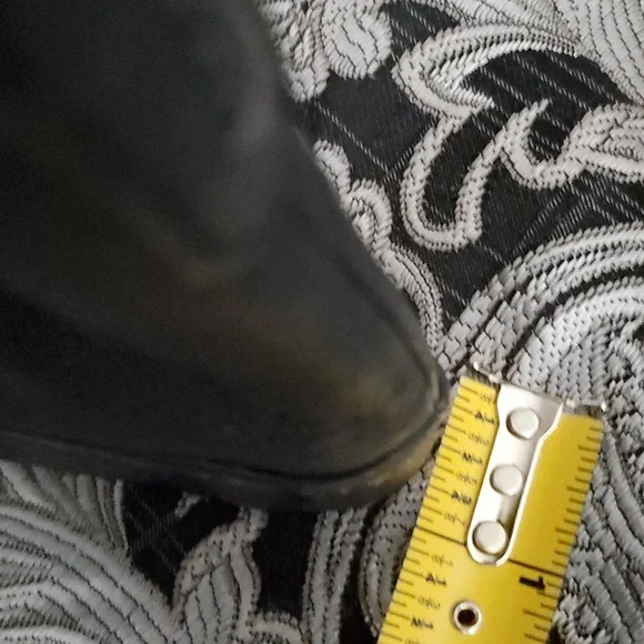 Coach Black Leather Crossbody Bag with Silver Hardware 8” x 7” - Picture 6 of 6